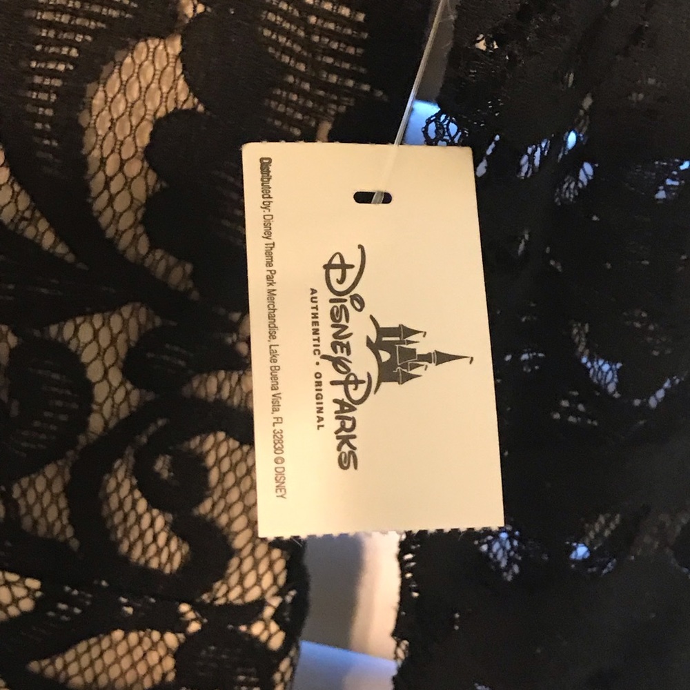 NWT Sexy Black Lace Romper w/Nude Underlay - Picture 5 of 7